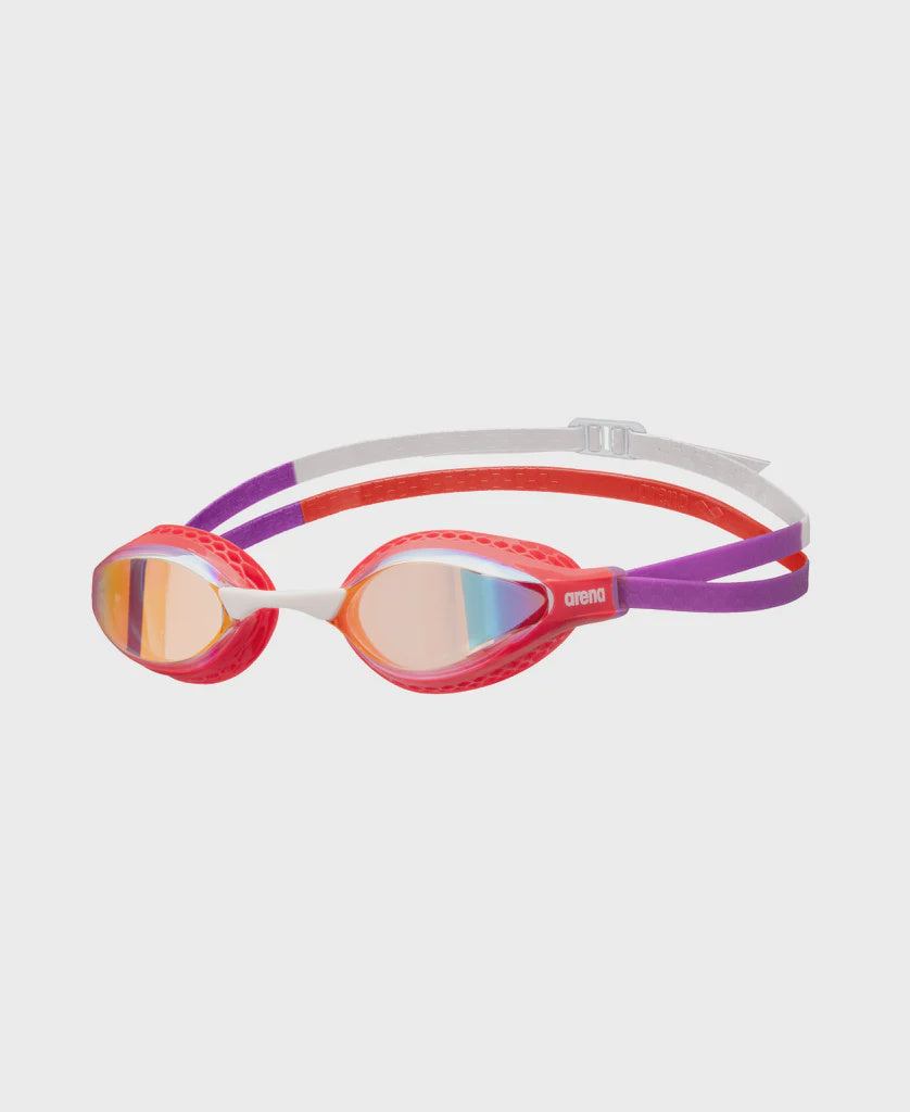 Arena Air Speed Mirror Goggle - Yellow_Copper-Bright_Coral-Plum (Indoor)