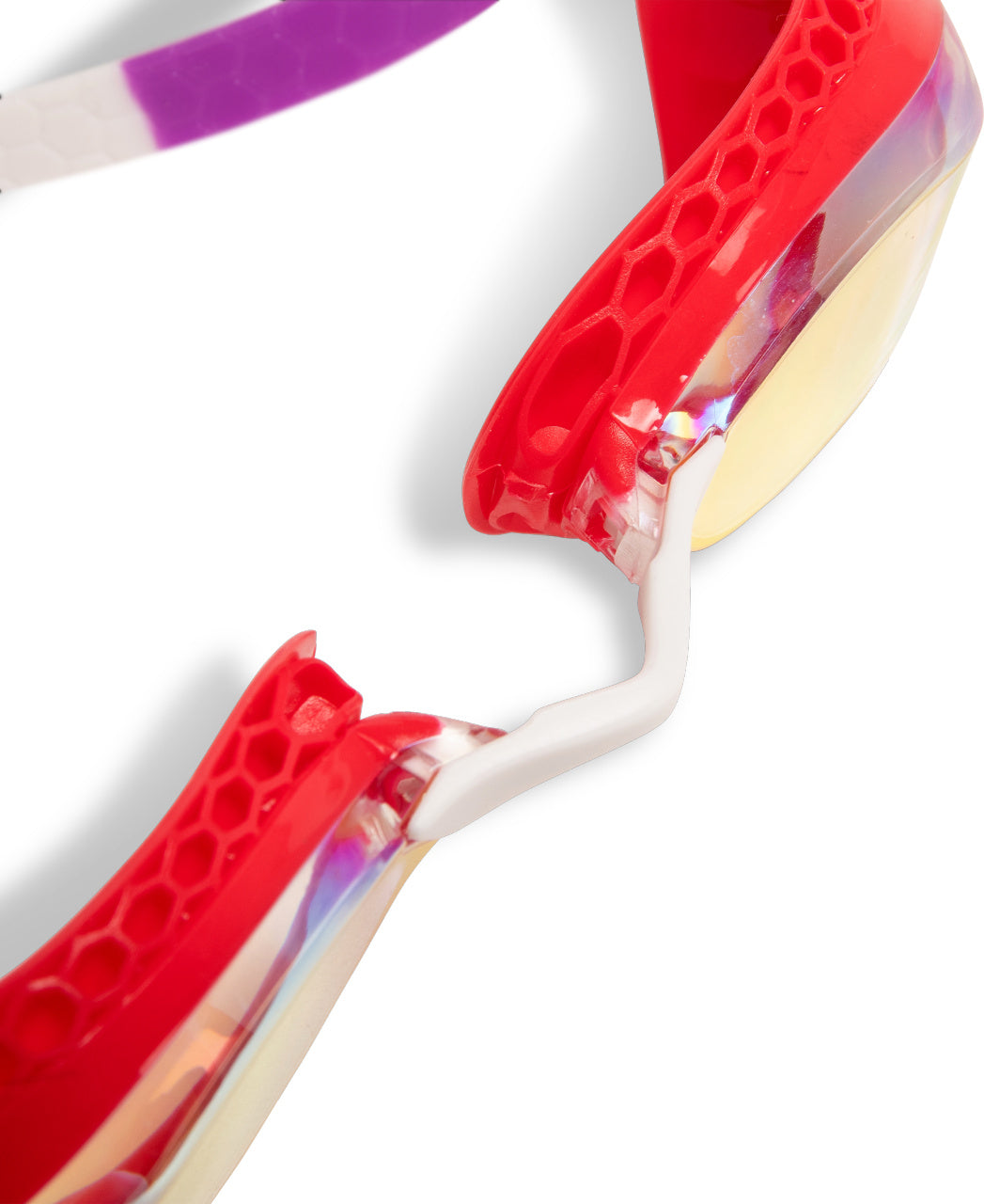 Arena Air Speed Mirror Goggle - Yellow_Copper-Bright_Coral-Plum (Indoor)