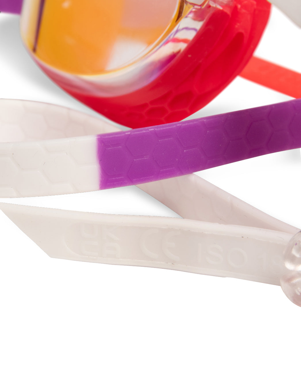 Arena Air Speed Mirror Goggle - Yellow_Copper-Bright_Coral-Plum (Indoor)