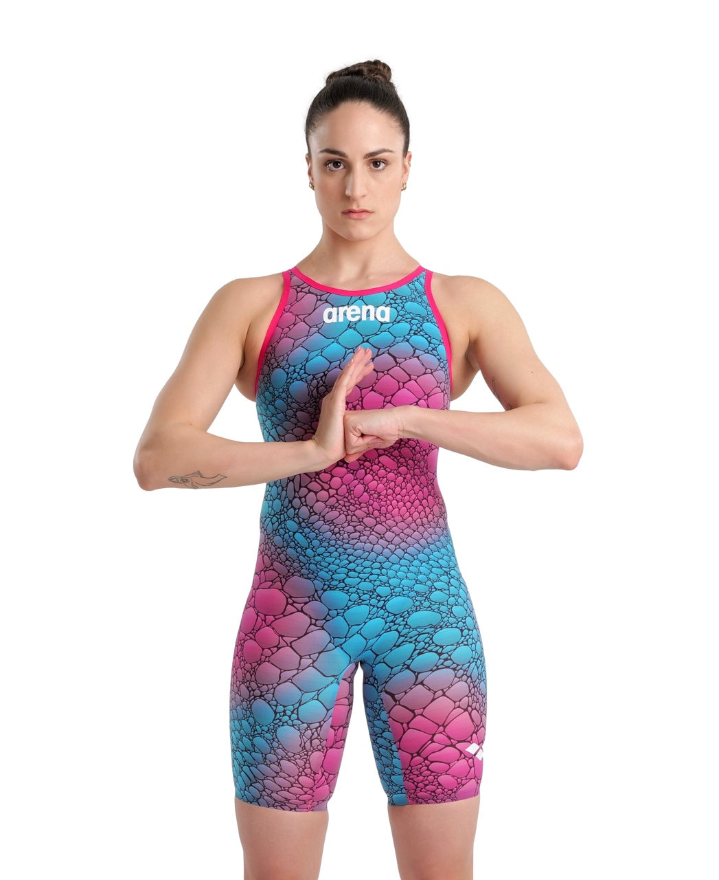 Women's Powerskin Carbon Air2 Gator LE Openback Racesuit