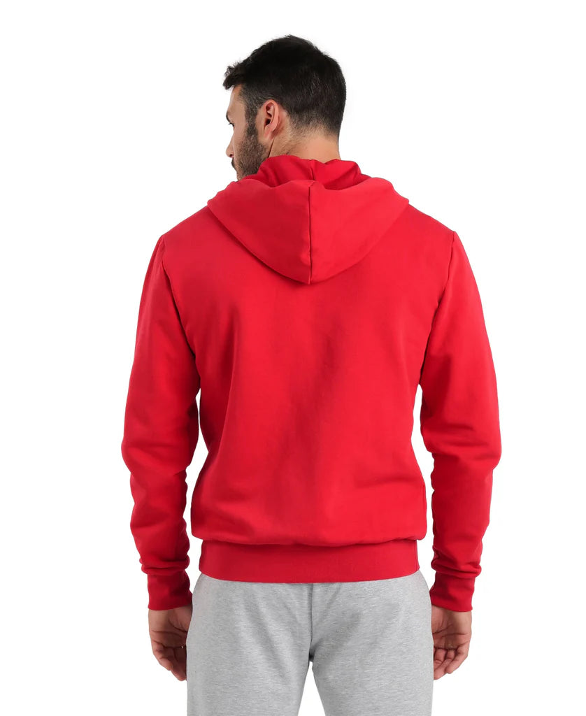 Arena Team Unisex Hooded Panel Jacket - Red