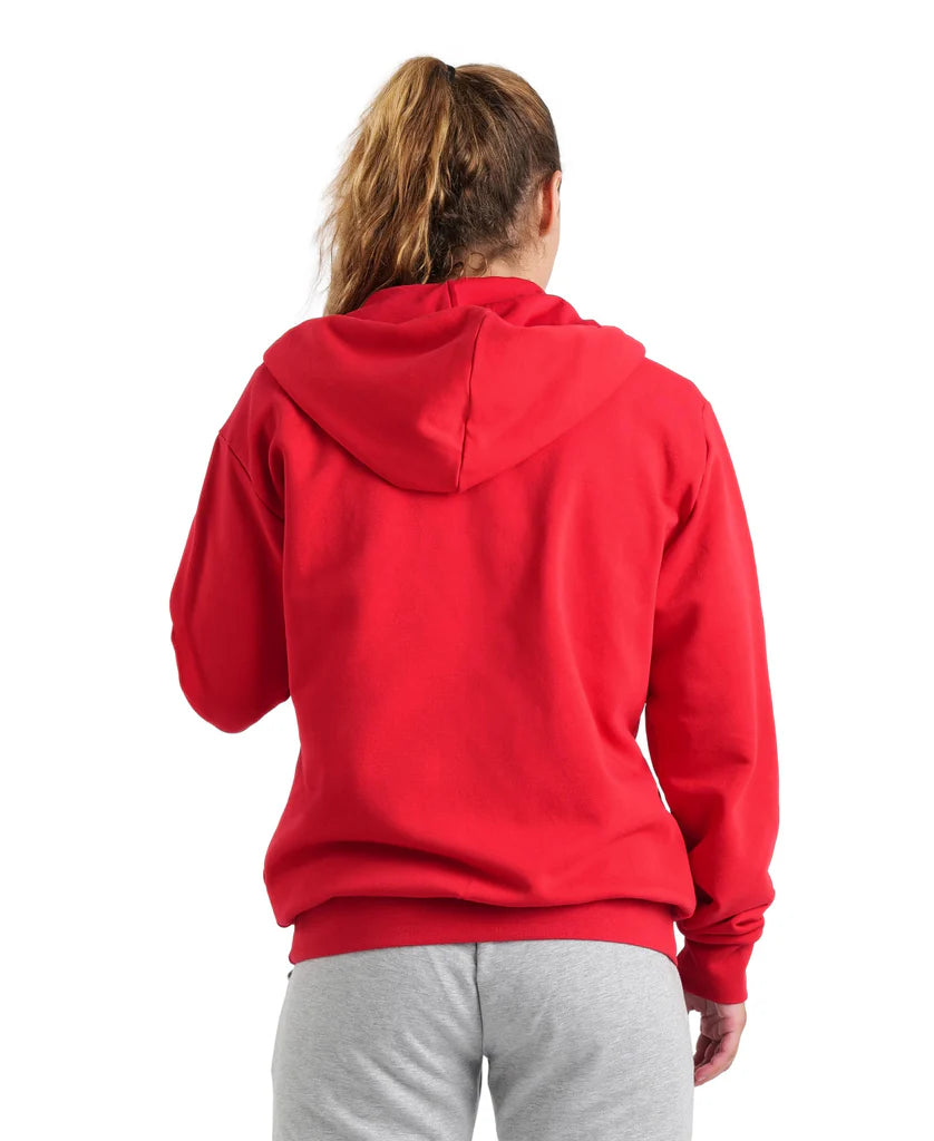Arena Team Unisex Hooded Panel Jacket - Red