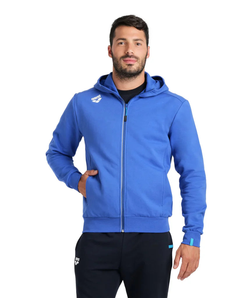 Arena Team Unisex Hooded Panel Jacket - Royal