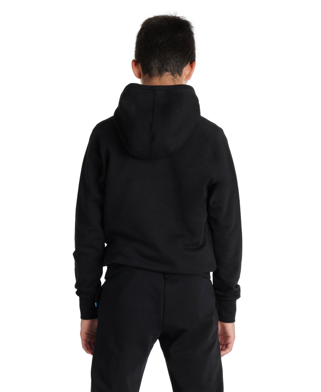 Arena Team Junior Hooded Panel Sweatshirt - Black
