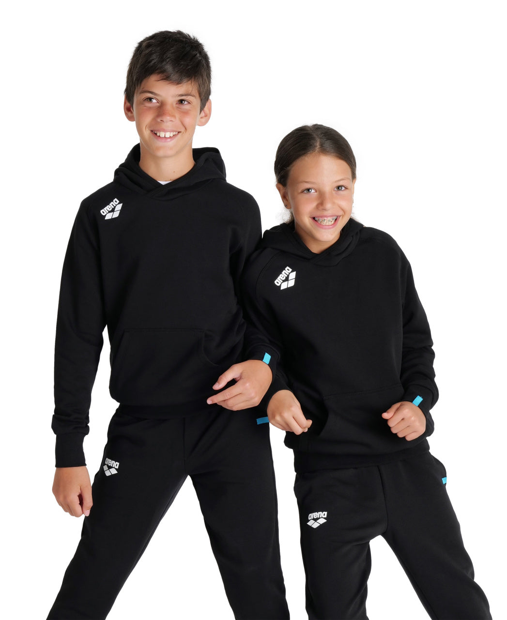 Arena Team Junior Hooded Panel Sweatshirt