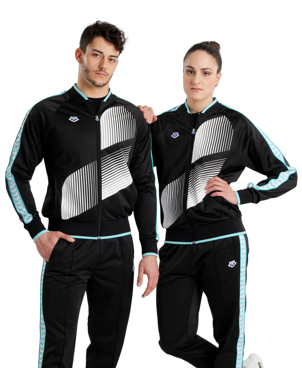 Arena Unisex Diamonds Relax IV Team Jacket Logo