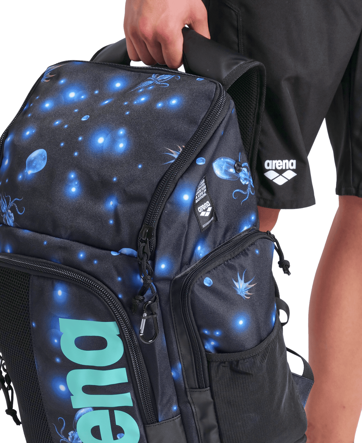 Spiky 3 Backpack 45L Allover Aqua Arena