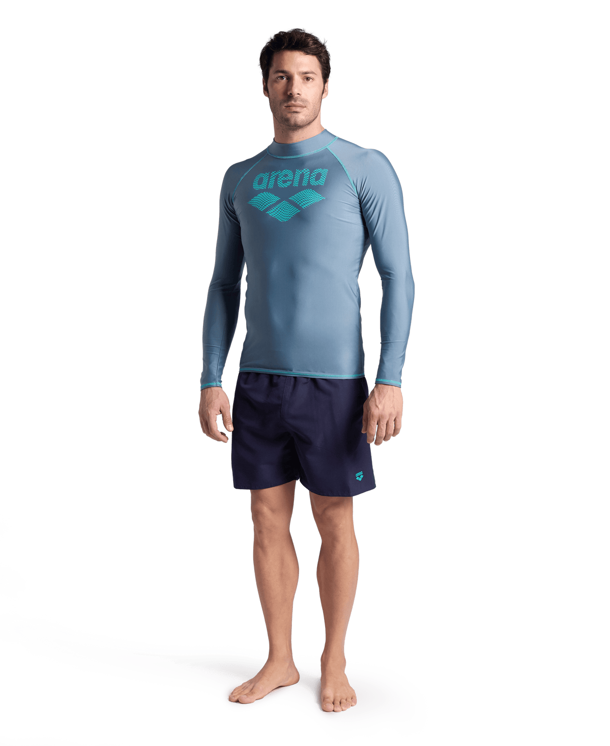 Men's Rash Vest L/Sleeve Graphic Arena