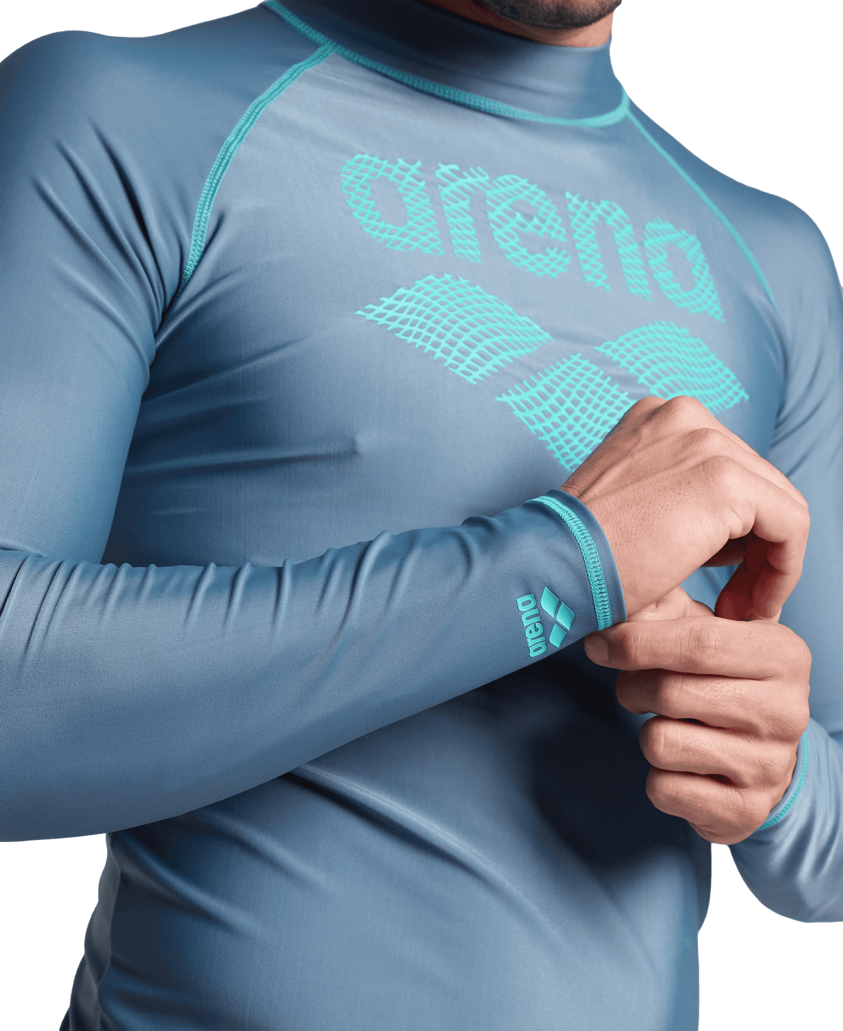 Men's Rash Vest L/Sleeve Graphic Arena