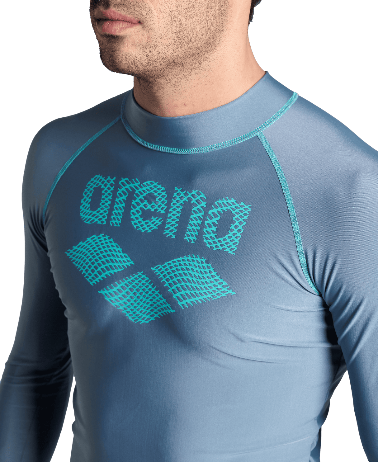 Men's Rash Vest L/Sleeve Graphic Arena