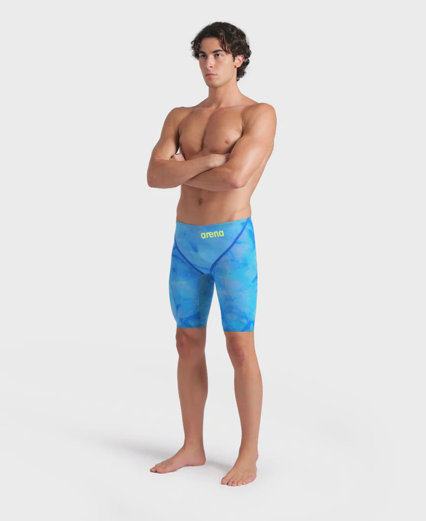 Men's Powerskin Carbon Glide Jammer LE Tie-Dyed Cobalt Arena