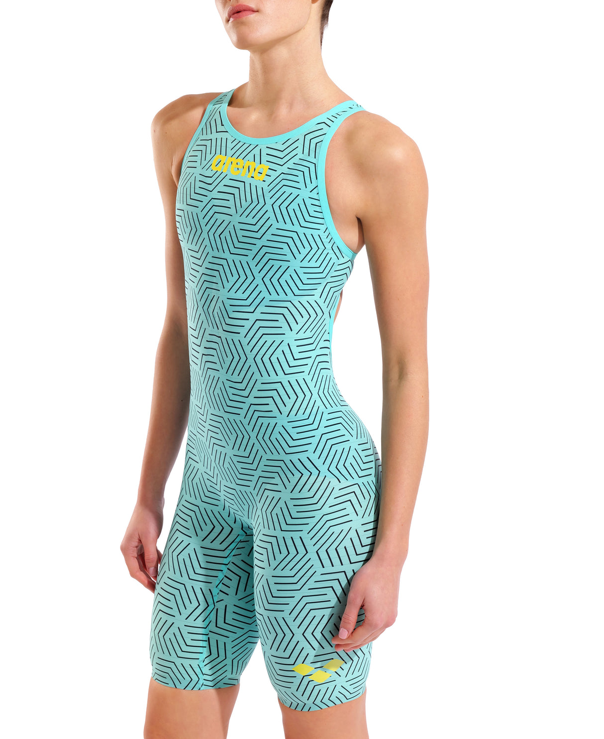 Women's Powerskin Carbon Air2 LE Openback Racesuit - Water Maze Arena