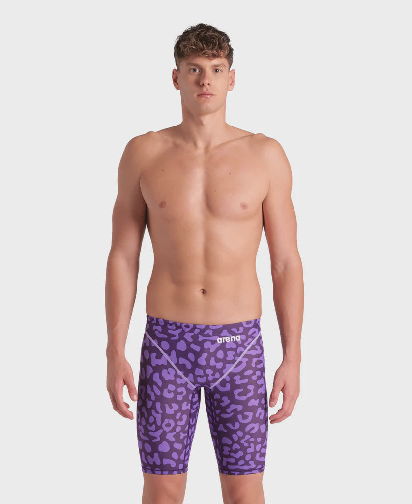 Mens Powerskin ST NEXT LE Racing Jammer - Leopard Skin Violet Arena