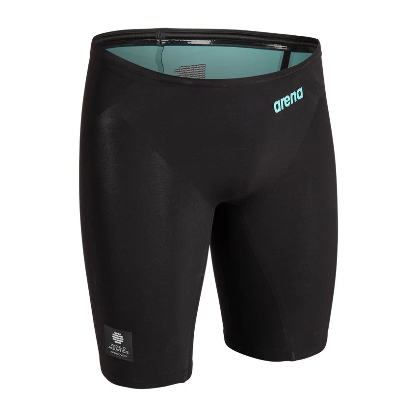 Men's Powerskin Carbon AIR3 Racing Jammer Black-Teal - Arena
