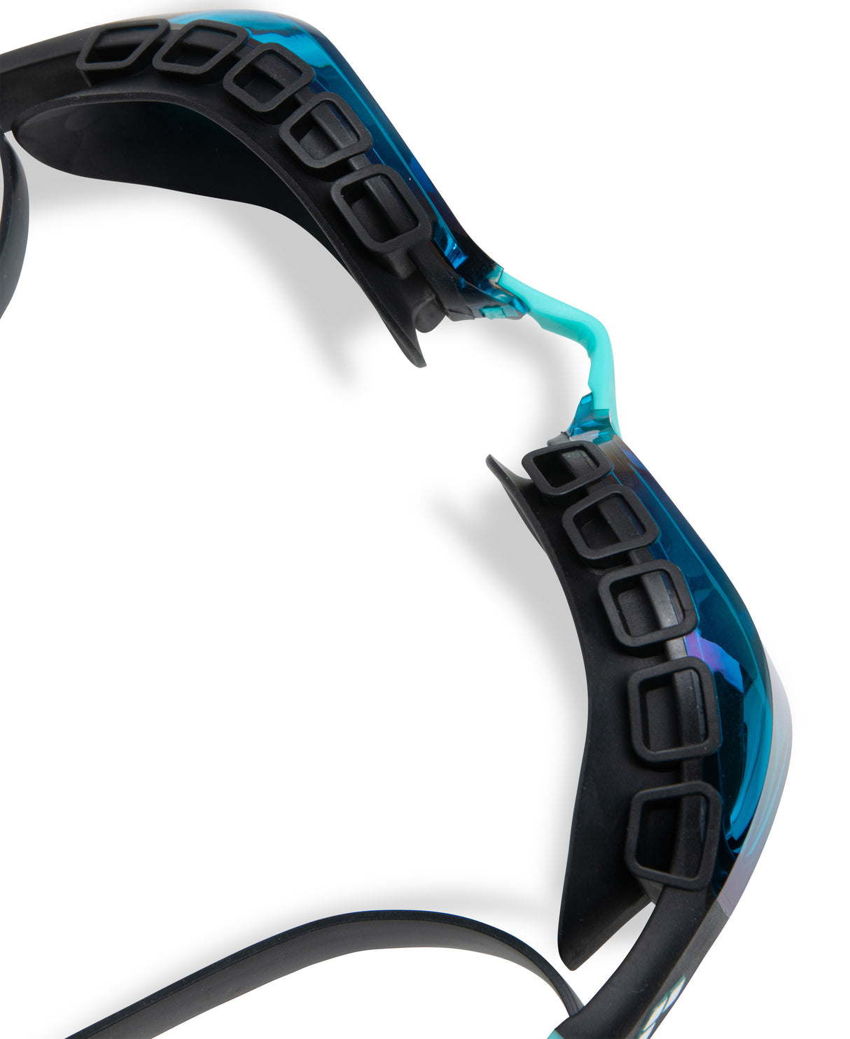 Air Sonic MIrror Aqua-Black Racing Goggle (Outdoors) Arena