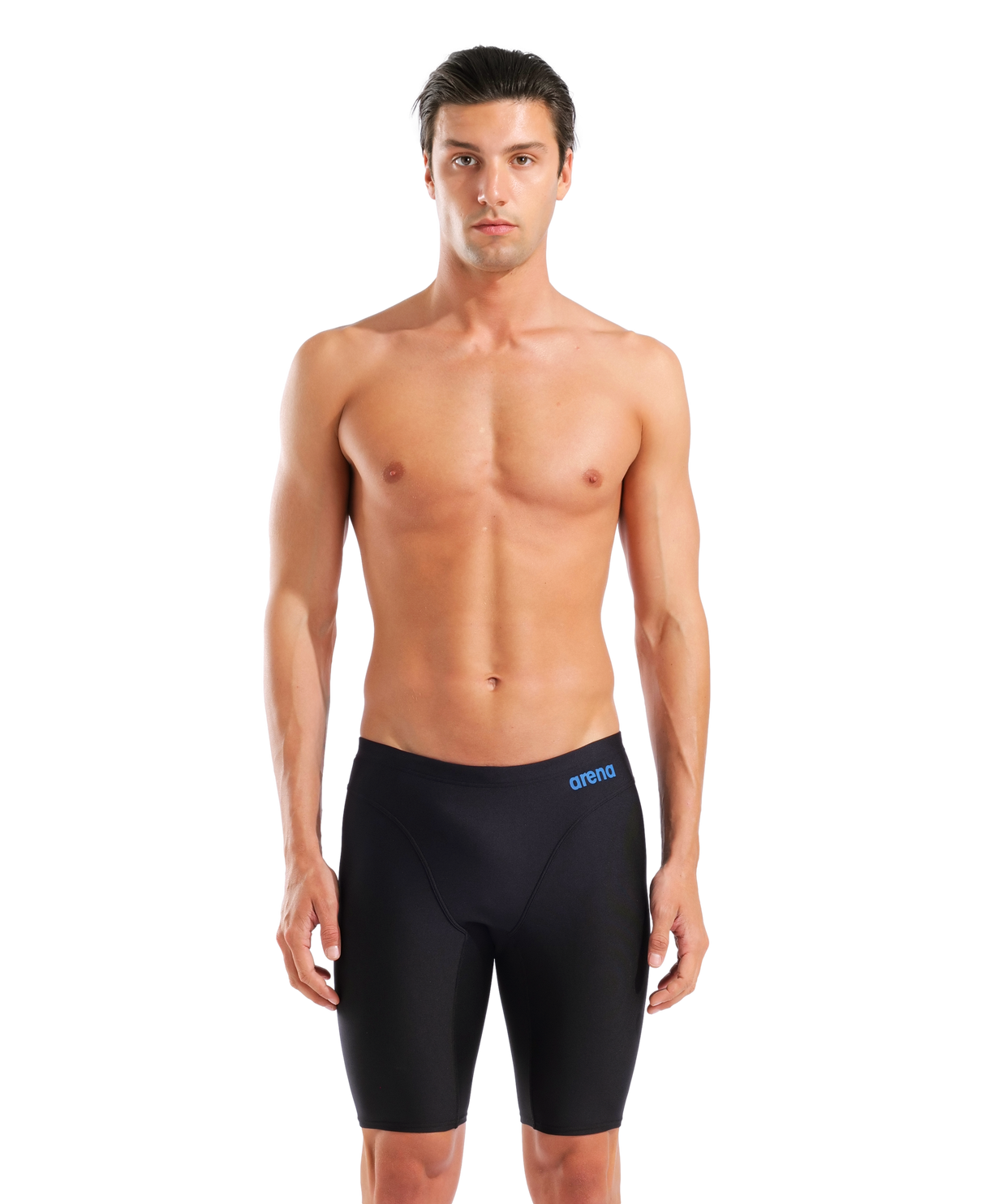 Men's Arena Hyperflow Solid Swim Jammers - Blue Cosmo