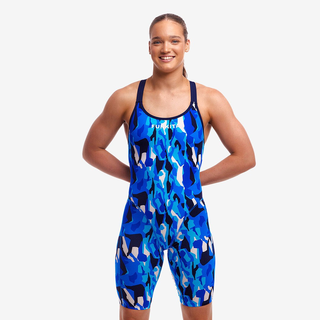 Women's Chaz Michael Fast Legs 1 Piece Swim Legsuit - Funkita