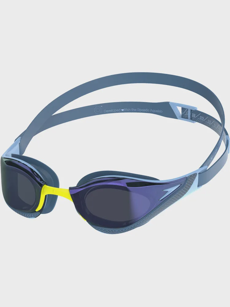 Speedo Fastskin Pure Focus Racing Goggle - Iris Mirror/Sugar Blue/Smoke