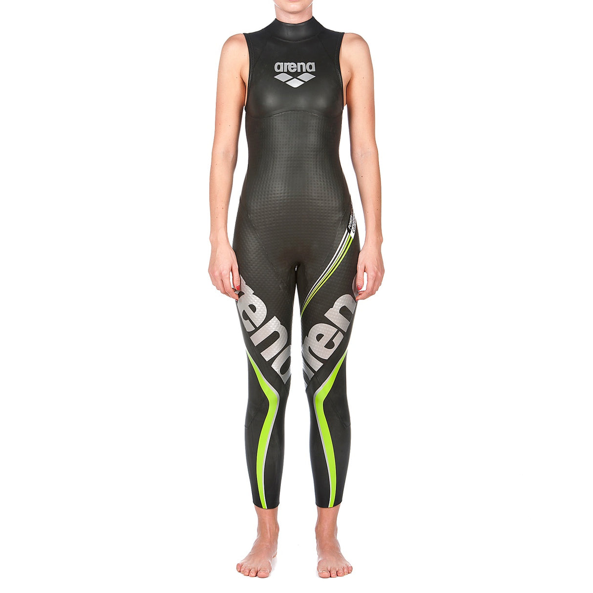 Womens Triwetsuit Carbon Sleeveless 2021 Wetsuit Arena