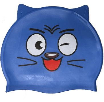 Animal Silicone Swim Caps