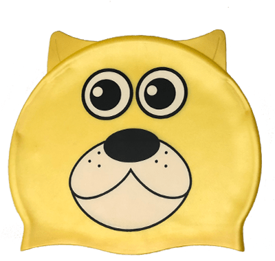 Animal Silicone Swim Caps