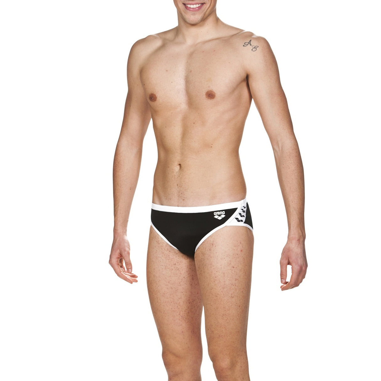 Men's Team Stripe Swim Brief Arena