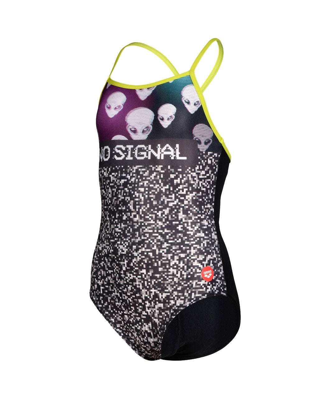 Girl's Crazy Arena Swimsuit Lightdrop Back