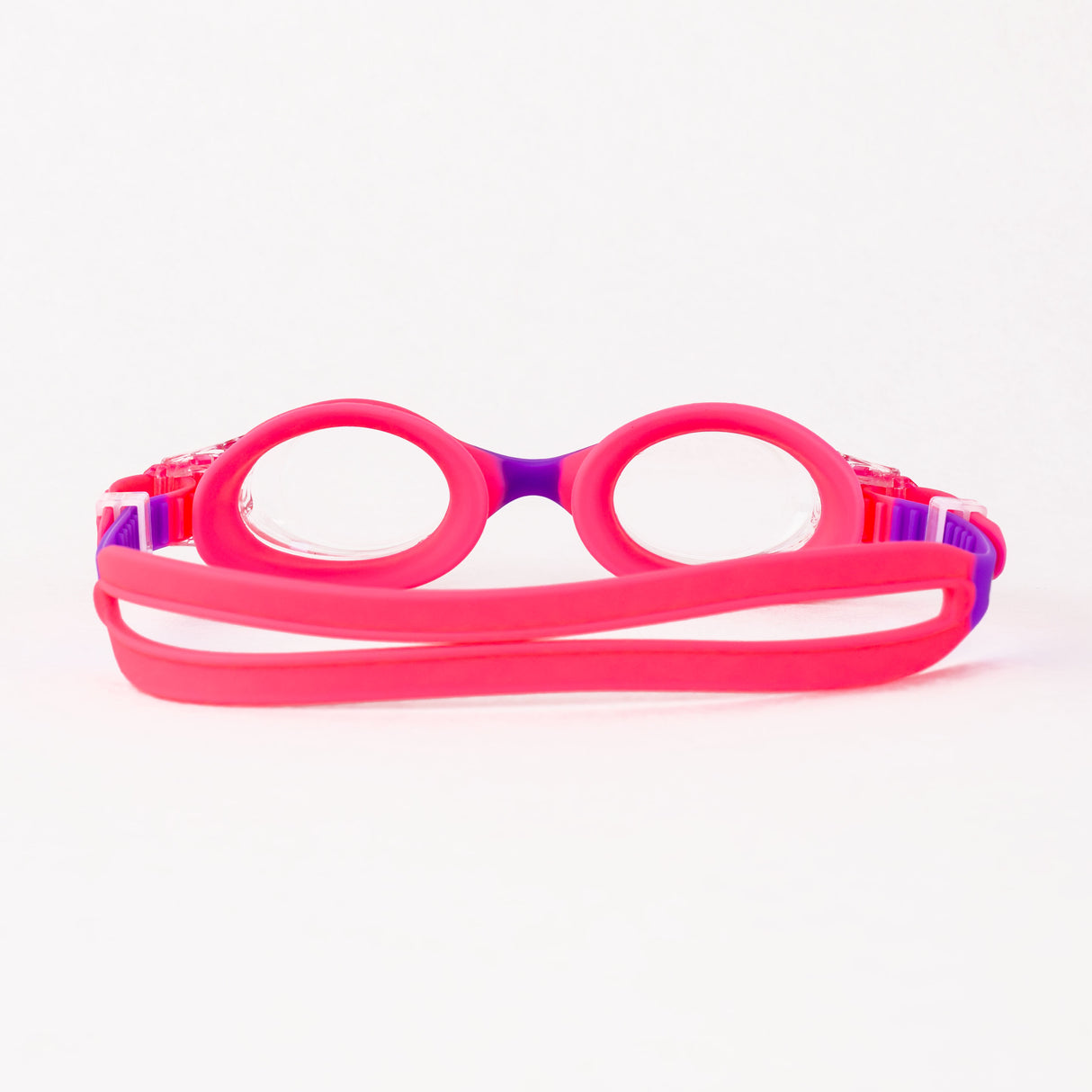 Stripey Junior Goggle Pink-Purple