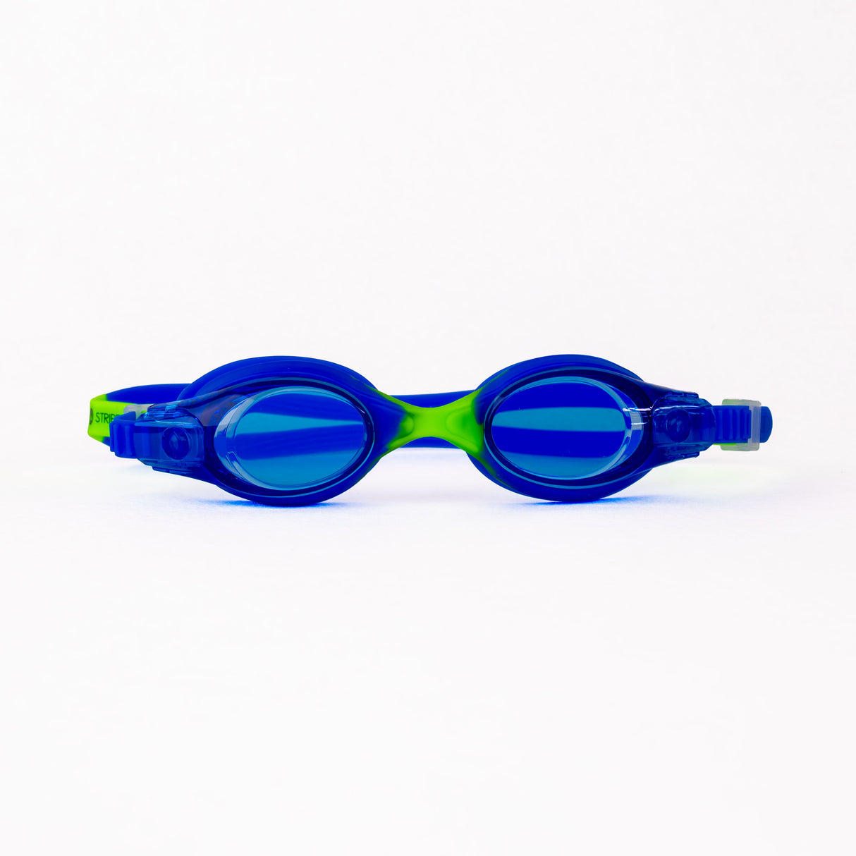 Stripey Junior Goggle Blue-Green