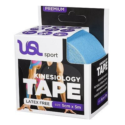 USL Premium Kinesiology Tex Tape 5cm x 5m