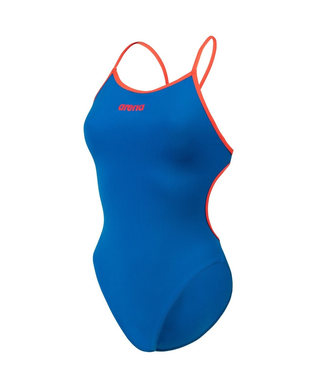 Girl's Swimsuit Lace Back Solid