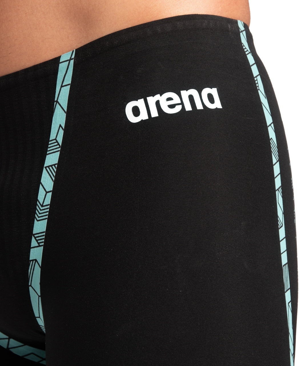 Men's Powerskin Primo Racing Jammer Black-Teal Arena