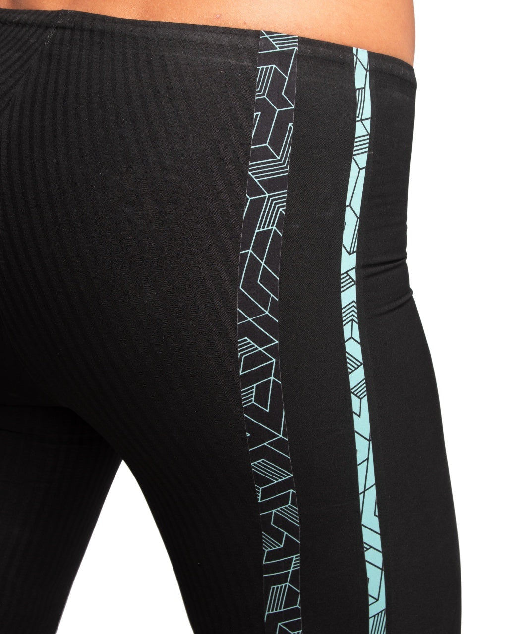 Men's Powerskin Primo Racing Jammer Black-Teal Arena