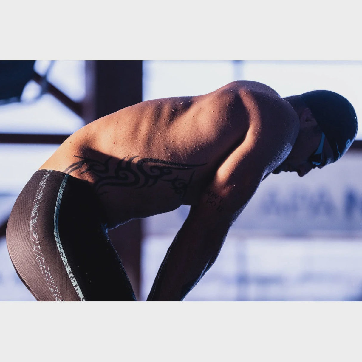 Men's Powerskin Primo Racing Jammer Black-Teal Arena