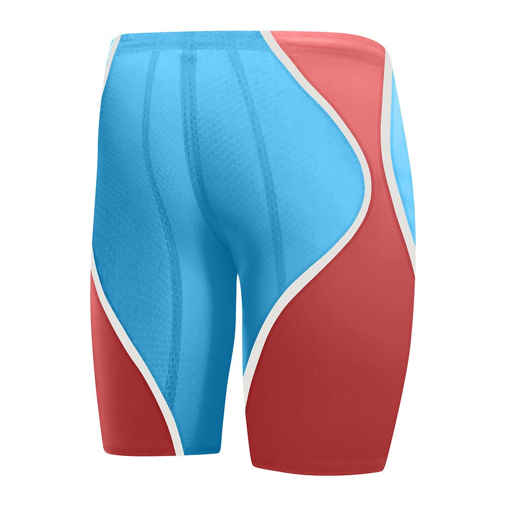 Speedo Men's Fastskin LZR Pure Intent 2.0 Racing Jammer - Blue/Red