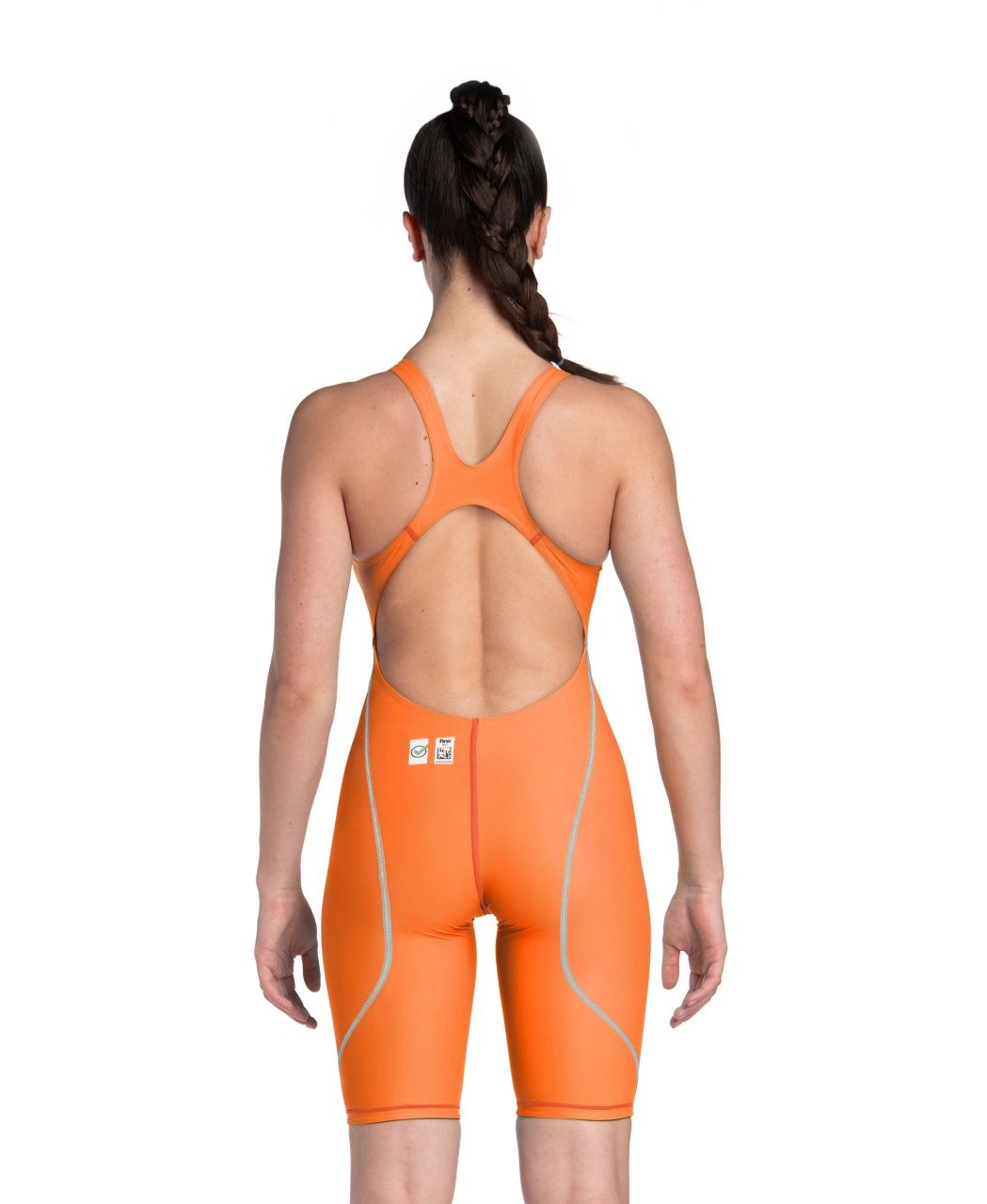 Women's Powerskin ST NEXT LE O/Back Racesuit - Orange/Teal