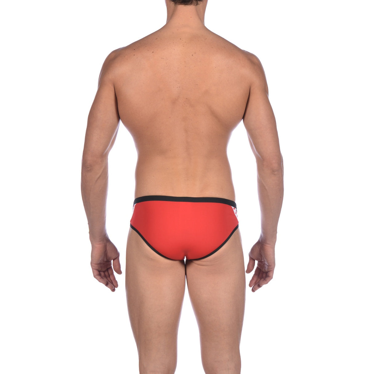 Men's Team Stripe Swim Brief Arena