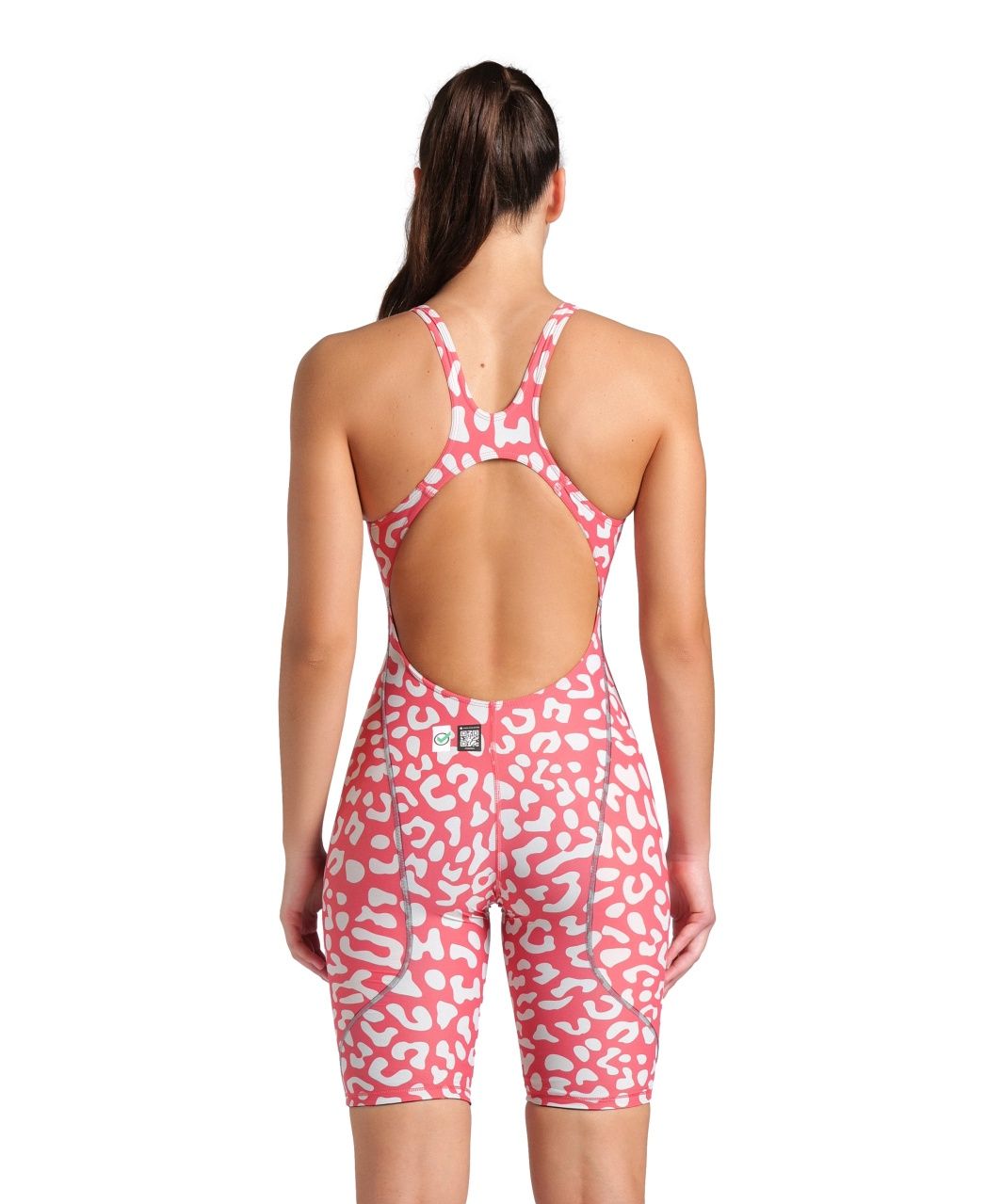 Women's Powerskin ST Next LE OB Leopard Geranium Racesuit Arena
