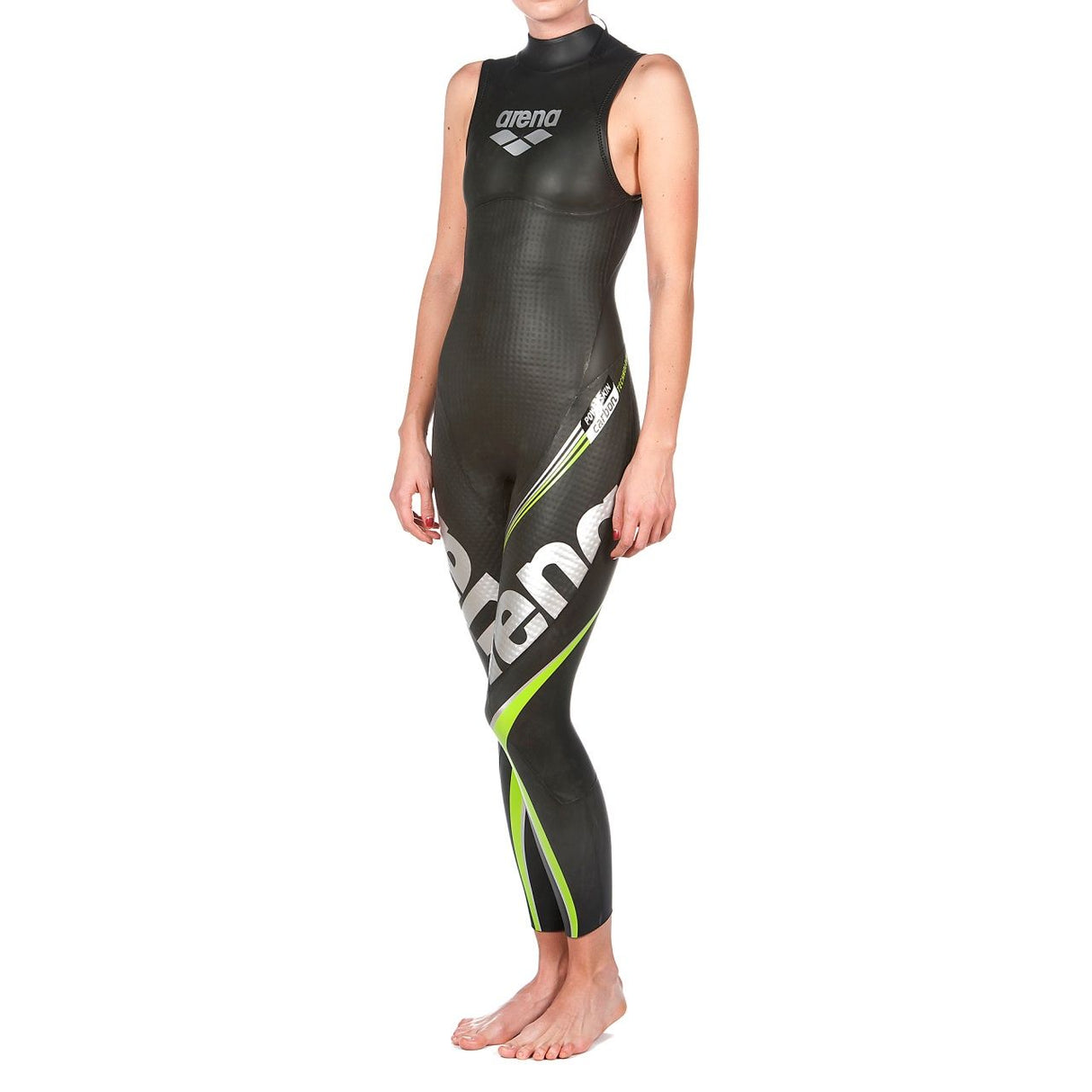 Womens Triwetsuit Carbon Sleeveless 2021 Wetsuit Arena