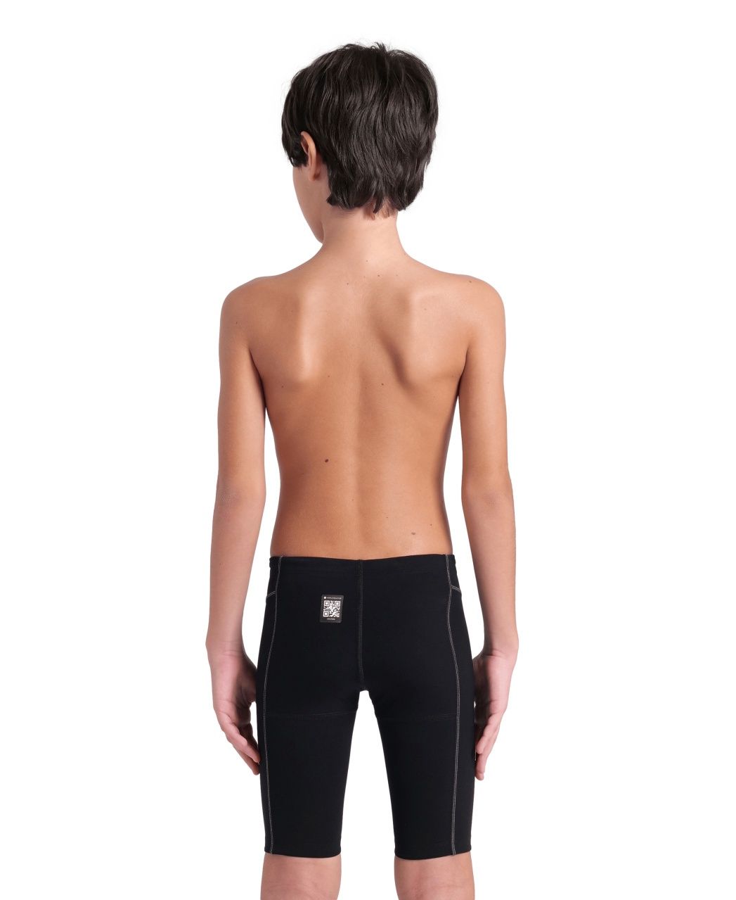 Boys Powerskin Impulso Racing Jammer - Black/Teal Arena