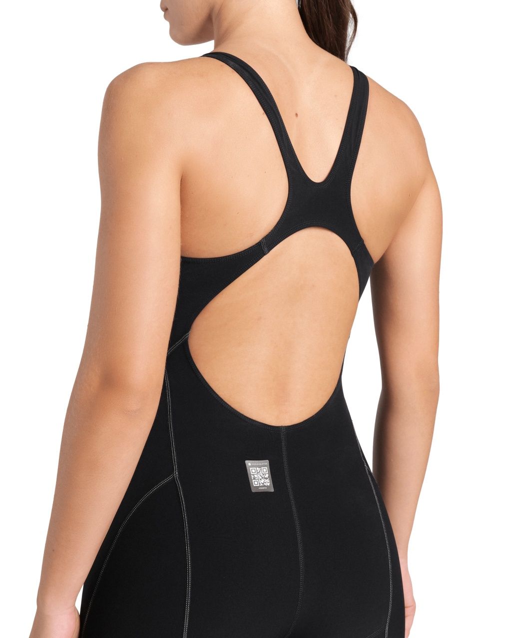 Women's Powerskin Impulso O/Back Racesuit - Black/Teal Arena
