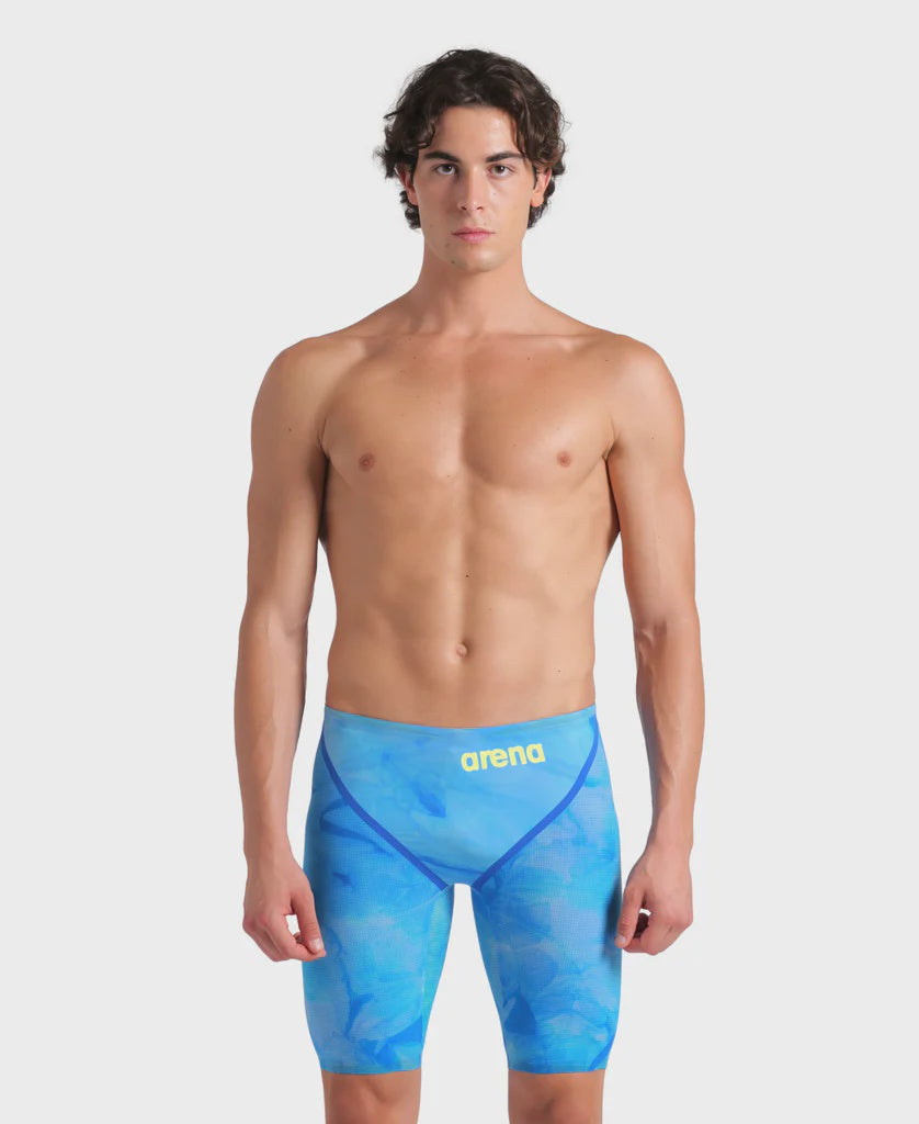 Men's Powerskin Carbon Glide Jammer LE Tie-Dyed Cobalt Arena