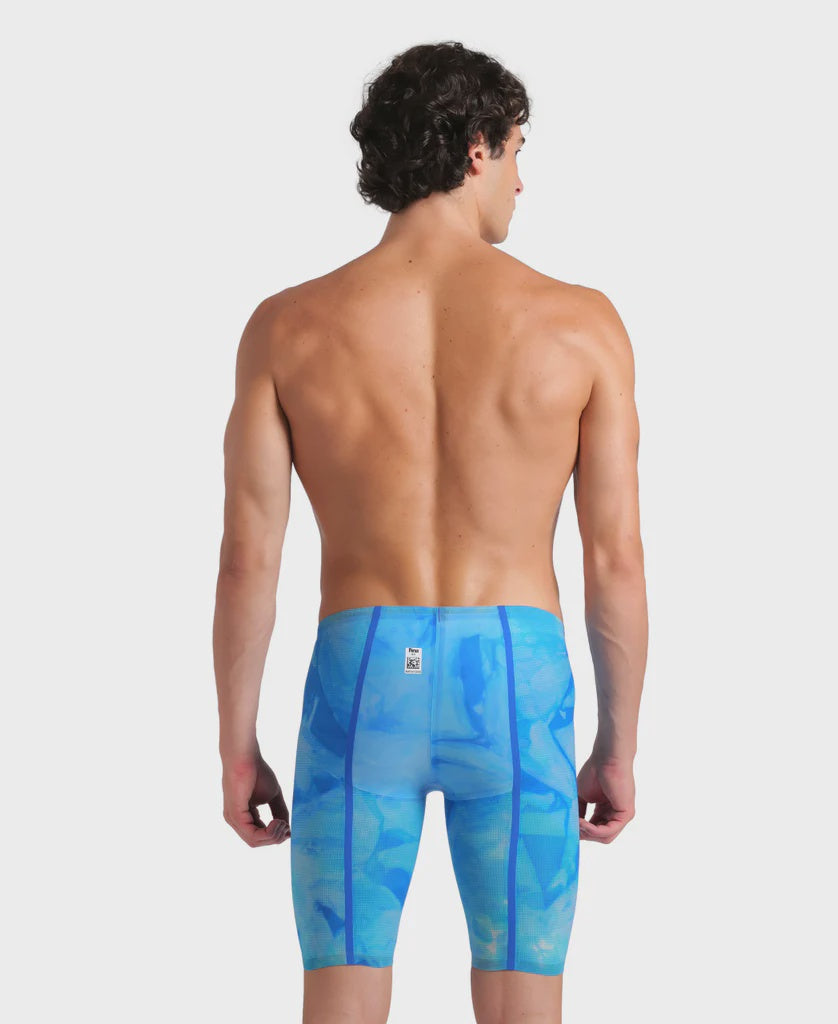 Men's Powerskin Carbon Glide Jammer LE Tie-Dyed Cobalt Arena