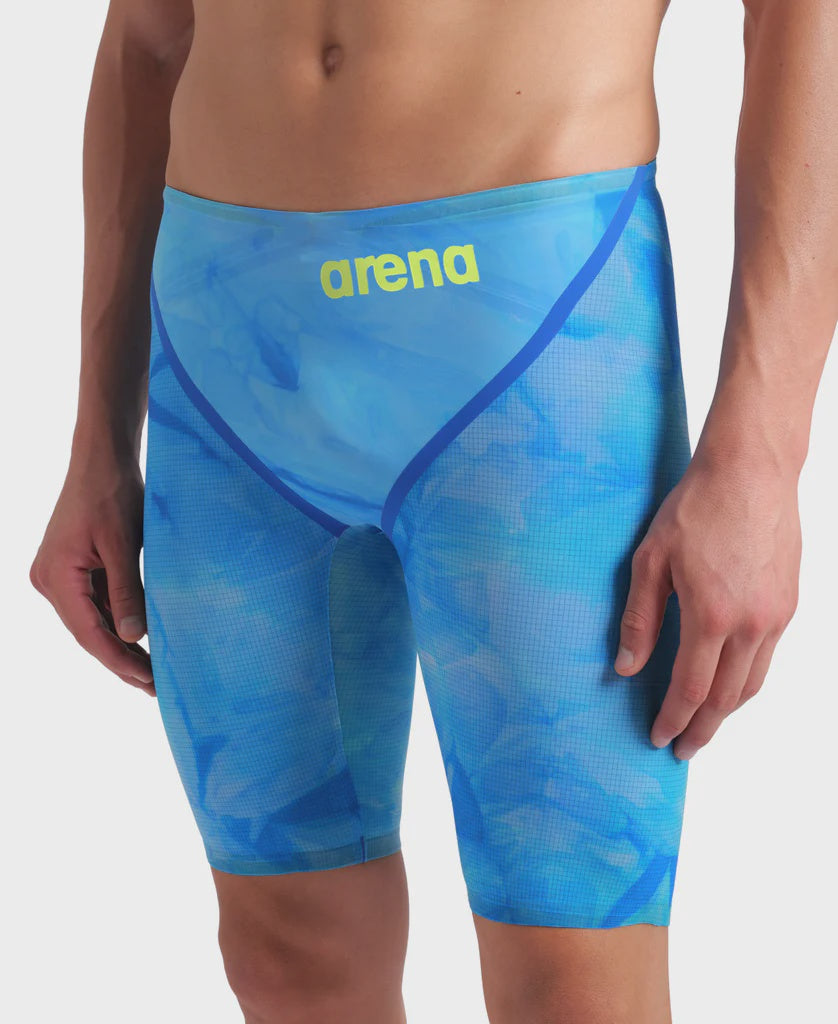 Men's Powerskin Carbon Glide Jammer LE Tie-Dyed Cobalt Arena