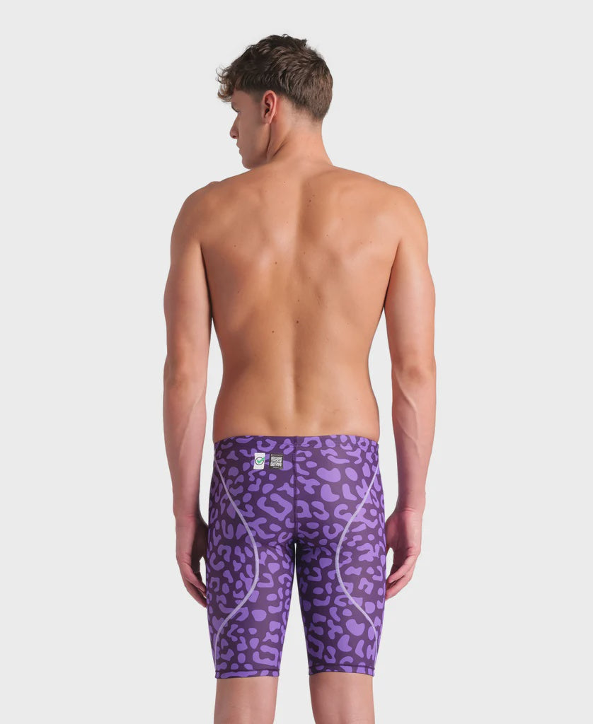 Mens Powerskin ST NEXT LE Racing Jammer - Leopard Skin Violet Arena
