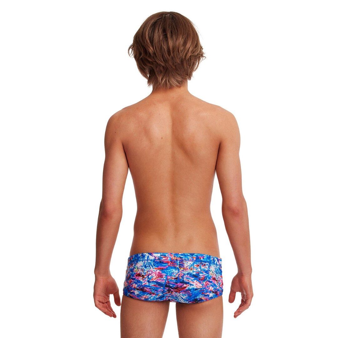 Boys Cray Crayon Classic Swim Trunks - Funky Trunks