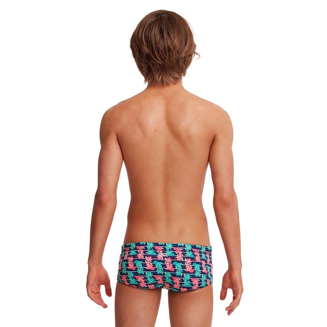 Boys Fish Taco Classic Swim Trunks - Funky Trunks