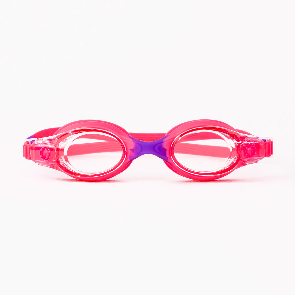 Stripey Junior Goggle Pink-Purple