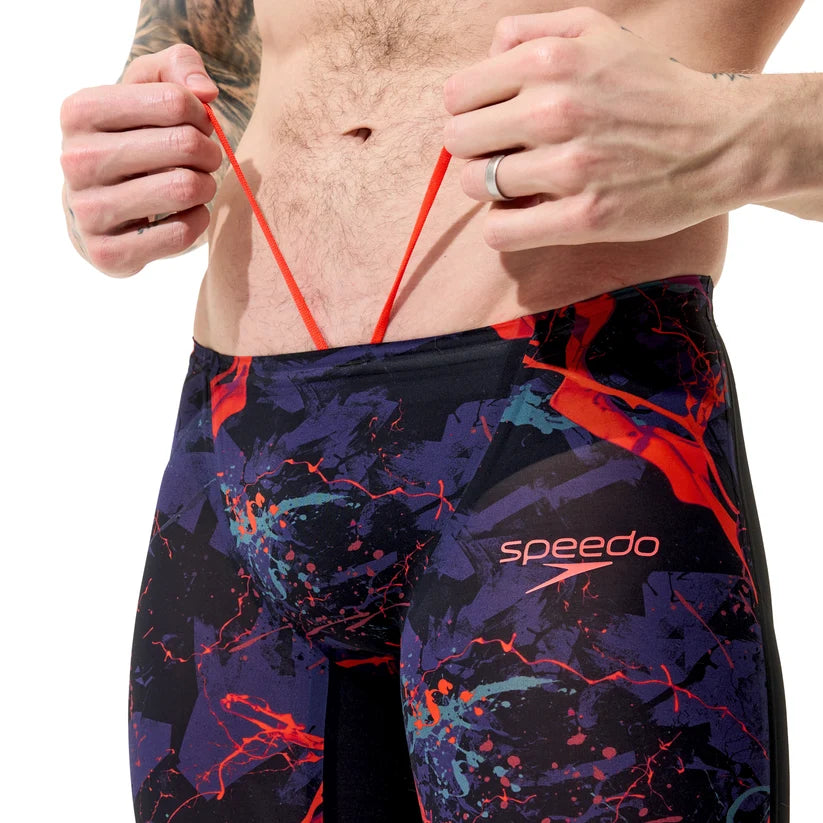 Speedo Fastskin Pure Valor 2.0 Racing Jammer - Black/Ember