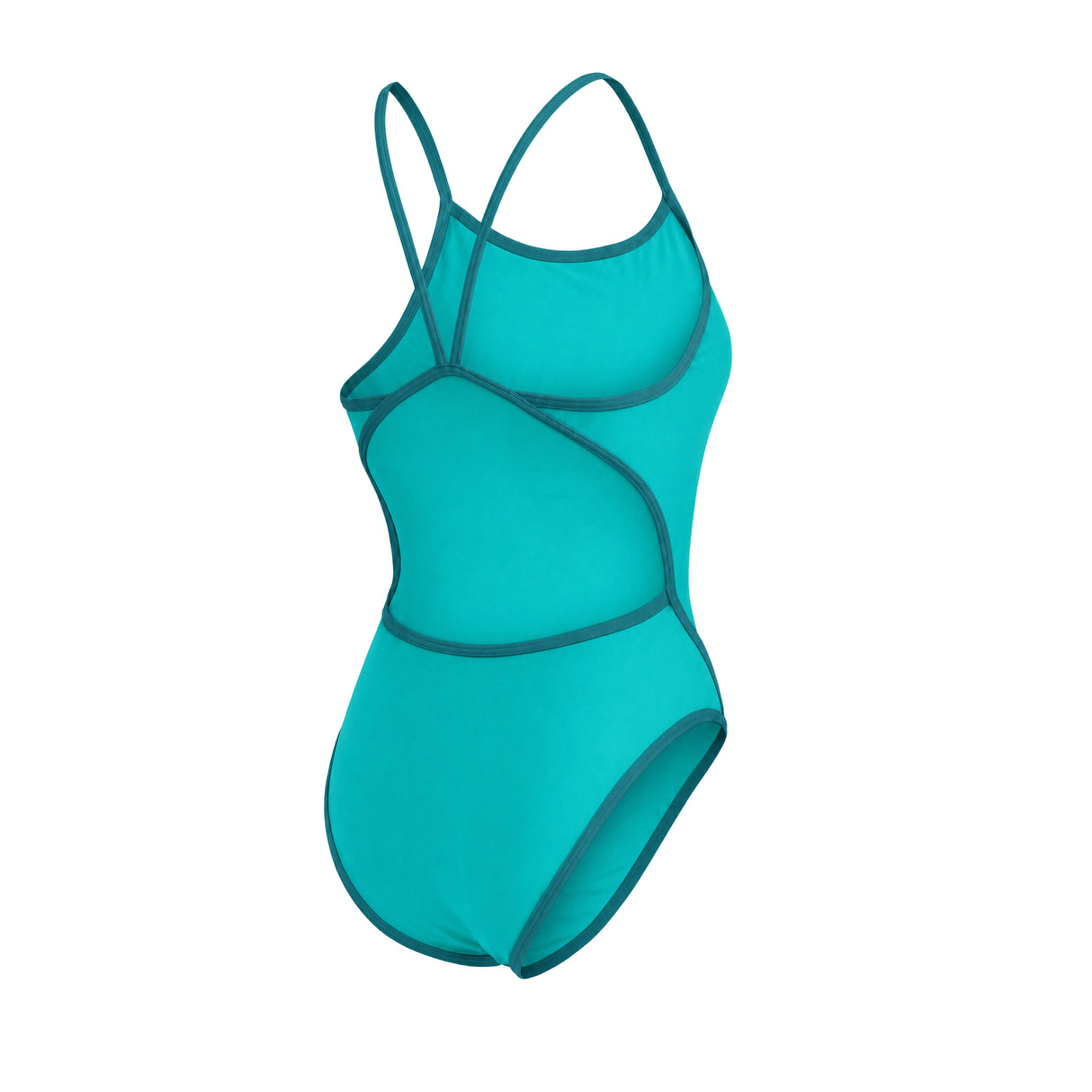 AQV Women's Essentials Thin Strap 1 Pce Swimsuit